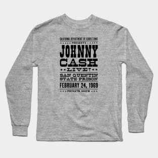 Johnny Cash Part II 1969 Long Sleeve T-Shirt